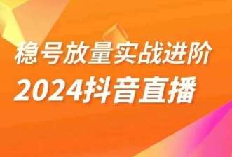 稳号放量实战进阶—2024抖音直播，直播间精细化运营的几大步骤网创吧-网创项目资源站-副业项目-创业项目-搞钱项目网创吧