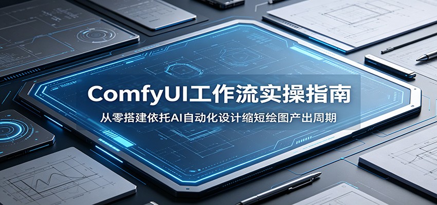 ComfyUI 工作流实操指南:从零搭建依托AI自动化设计缩短绘图产出周期网创吧-网创项目资源站-副业项目-创业项目-搞钱项目网创吧