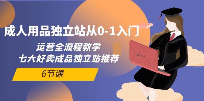 (10082期)成人用品独立站从0-1入门,运营全流程教学,七大好卖成品独立站推荐-6节课网创吧-网创项目资源站-副业项目-创业项目-搞钱项目网创吧