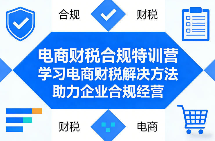 电商财税合规特训营,学习电商财税解决方法,助力企业合规经营网创吧-网创项目资源站-副业项目-创业项目-搞钱项目网创吧