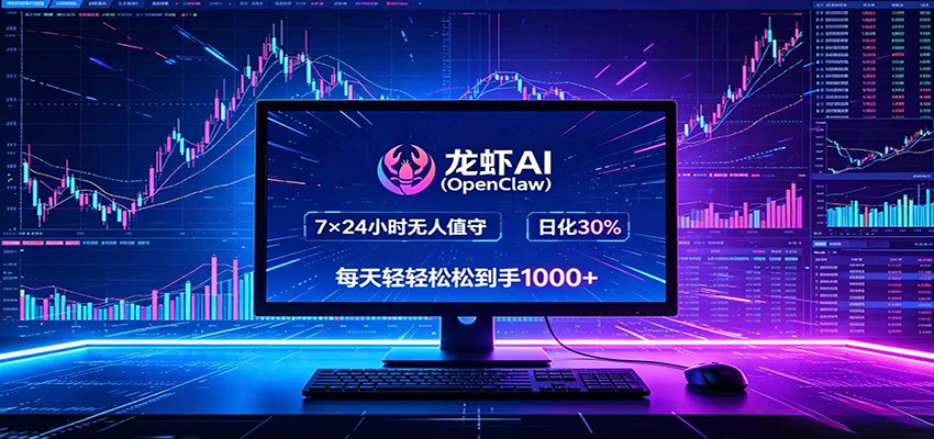 龙虾AI（OpenClaw）全自动挂机，智能操控电脑高效执行任务，每天轻松到手四位数网创吧-网创项目资源站-副业项目-创业项目-搞钱项目网创吧