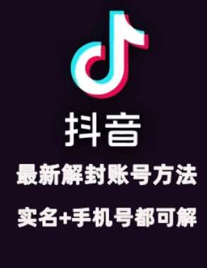 2024年11月抖音最新解封账号方法+解实名 自己真实实操已解2个号网创吧-网创项目资源站-副业项目-创业项目-搞钱项目网创吧