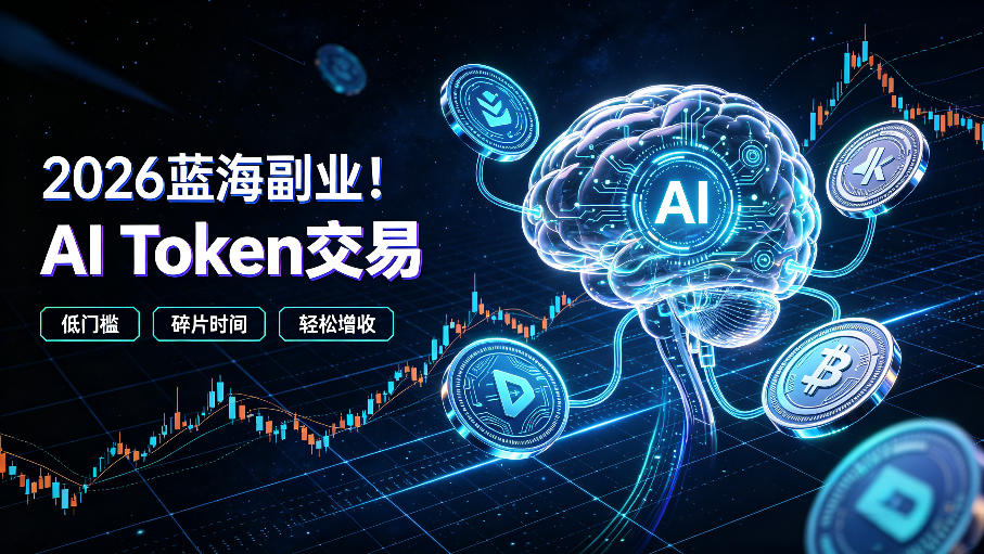 2026全新风口副业|AI智能Token交易,空闲时间轻松 賺 收益,无需全天盯盘【揭秘】网创吧-网创项目资源站-副业项目-创业项目-搞钱项目网创吧