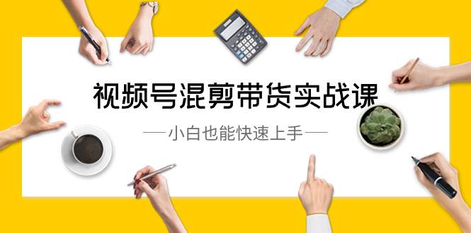 (8686期)视频号-混剪带货实战课,小白也能快速上手(10节课)网创吧-网创项目资源站-副业项目-创业项目-搞钱项目网创吧