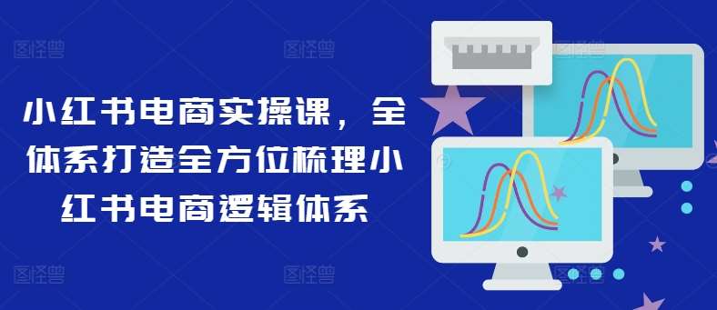 小红书电商实操课,全体系打造全方位梳理小红书电商逻辑体系网创吧-网创项目资源站-副业项目-创业项目-搞钱项目网创吧