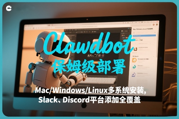 Clawdbot保姆级部署,从入门介绍、Mac/Windows/Linux多系统安装,到Slack、Discord平台添加全覆盖网创吧-网创项目资源站-副业项目-创业项目-搞钱项目网创吧