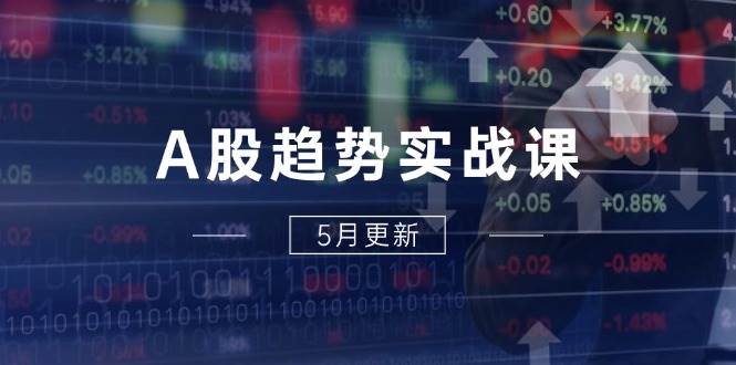 (14808期)A股趋势实战课:主力动向+政策红利,2025全年策略5月更新网创吧-网创项目资源站-副业项目-创业项目-搞钱项目网创吧