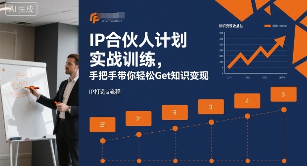IP合伙人计划实战训练，手把手带你轻松Get知识变现网创吧-网创项目资源站-副业项目-创业项目-搞钱项目网创吧