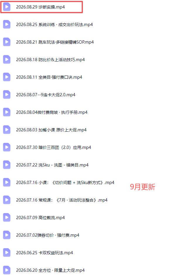 （20158期）拼多多实战特训营(更新26年0831)：不管是新手入门或老商家冲量，都有实操方法，跟着学，少走弯路网创吧-网创项目资源站-副业项目-创业项目-搞钱项目网创吧