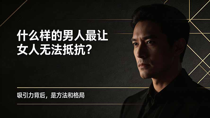(19752期)付费文章:什么样的男人最让女人无法抵抗?网创吧-网创项目资源站-副业项目-创业项目-搞钱项目网创吧
