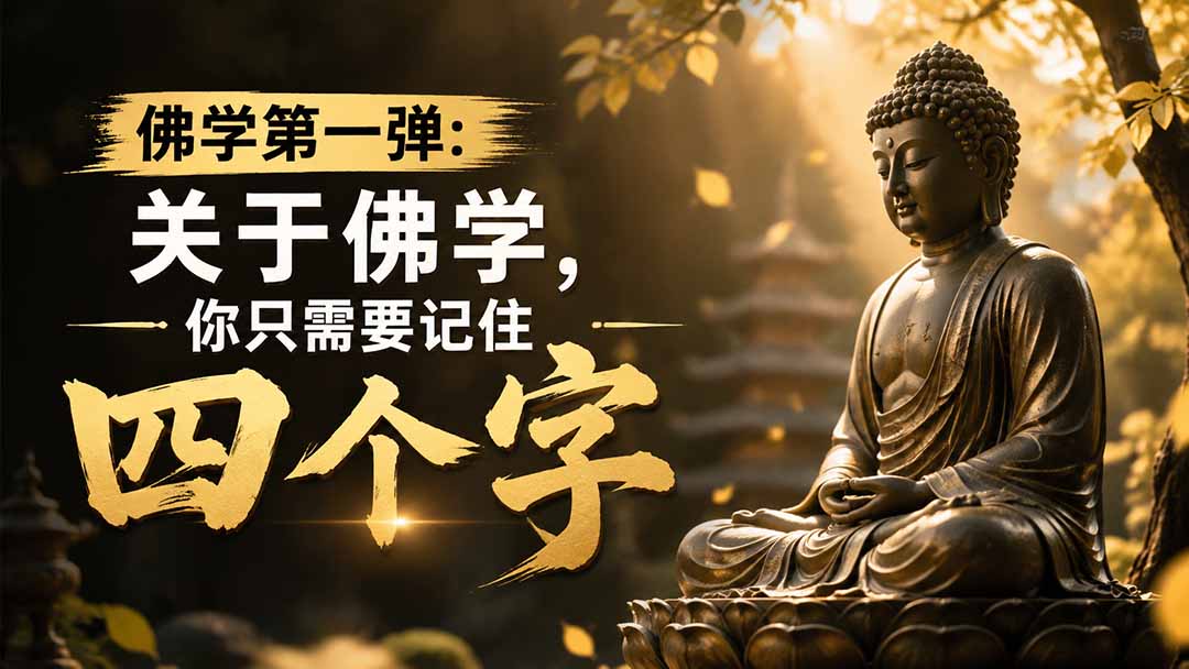 (19728期)付费文章:佛学第一弹:关于佛学,你只需要记住四个字网创吧-网创项目资源站-副业项目-创业项目-搞钱项目网创吧