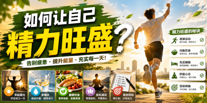付费文章：如何让自己精力旺盛？网创吧-网创项目资源站-副业项目-创业项目-搞钱项目网创吧
