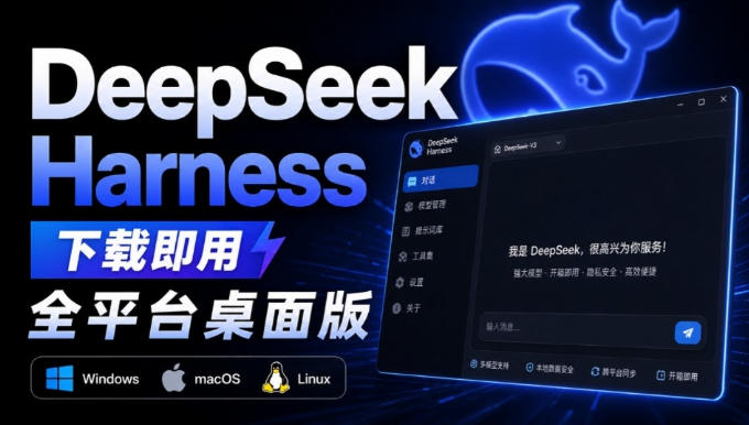 Github上近20万Stars，Harness现在可以双击运行使用了，Harness全平台桌面版网创吧-网创项目资源站-副业项目-创业项目-搞钱项目网创吧