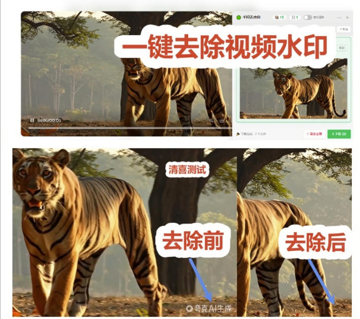 太香了！这款千问视频/图片去水印神器，一键搞定烦人水印，本地完全免费，浏览器拓展插件网创吧-网创项目资源站-副业项目-创业项目-搞钱项目网创吧