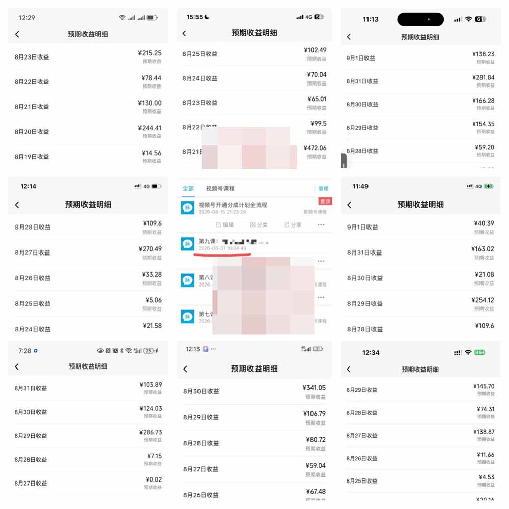 （20573期）某大佬卖980的视频号新玩法：拆解10大内容赛道+AI创作+涨粉开通，跑通广告分成变现，单日变现200+网创吧-网创项目资源站-副业项目-创业项目-搞钱项目网创吧