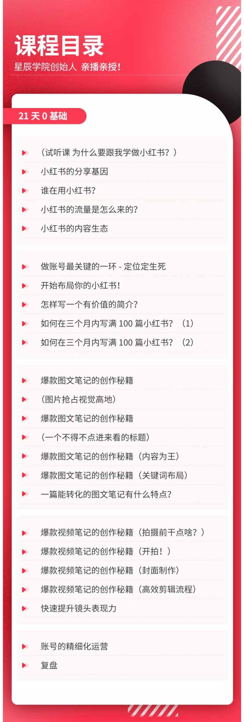 (20341期)小红书21天图文视频爆款创作课:掌握选题、图片、标题、内容、关键词与脚本剪辑,建立持续创作体系网创吧-网创项目资源站-副业项目-创业项目-搞钱项目网创吧