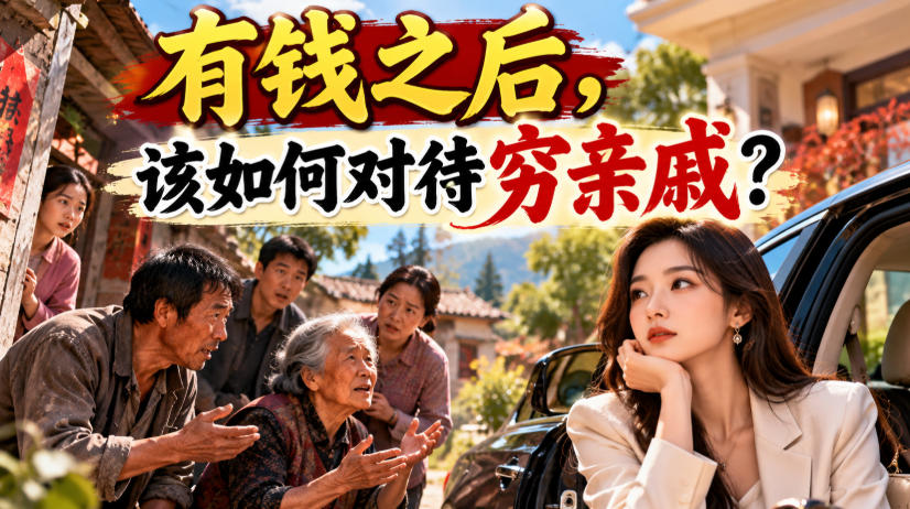 某公众号付费文章:有钱之后,该如何对待穷亲戚?网创吧-网创项目资源站-副业项目-创业项目-搞钱项目网创吧