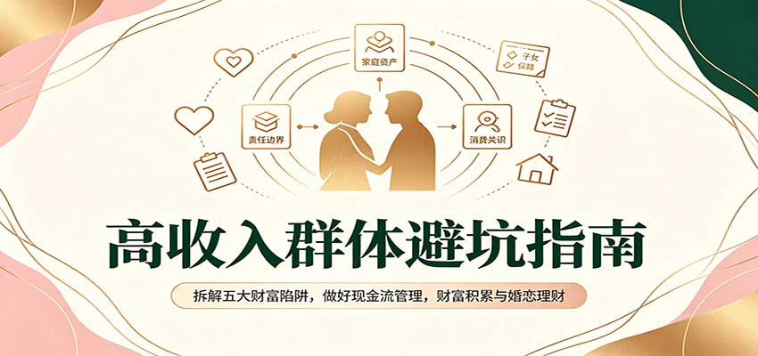 高收入群体避坑指南:拆解五大财富陷阱,做好现金流管理,财富积累与婚恋理财网创吧-网创项目资源站-副业项目-创业项目-搞钱项目网创吧