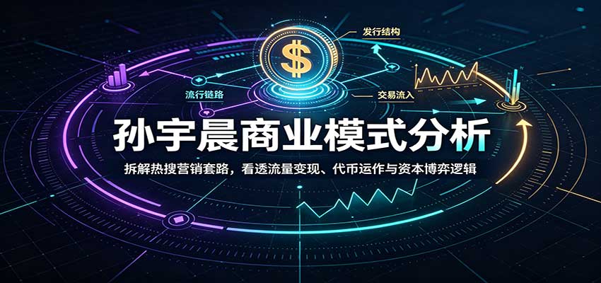孙宇晨商业模式分析:拆解热搜营销套路,看透流量变现、代币运作与资本博弈逻辑网创吧-网创项目资源站-副业项目-创业项目-搞钱项目网创吧
