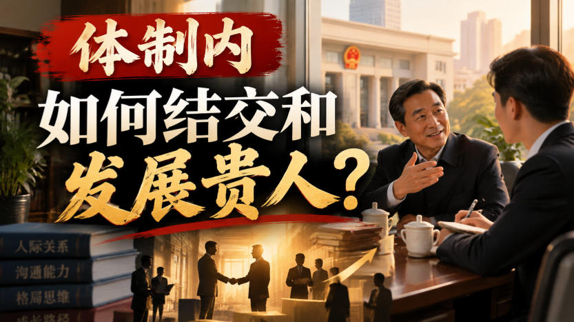 某公众号付费文章:体制内,如何结交和发展贵人?网创吧-网创项目资源站-副业项目-创业项目-搞钱项目网创吧