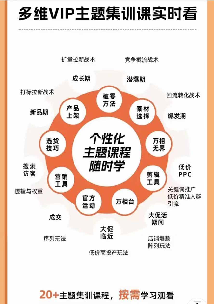 （20928期）2026淘天开单秘籍PRO实战陪跑课程-更新1012：全套落地运营玩法，一站式解决淘宝流量低、不出单难题