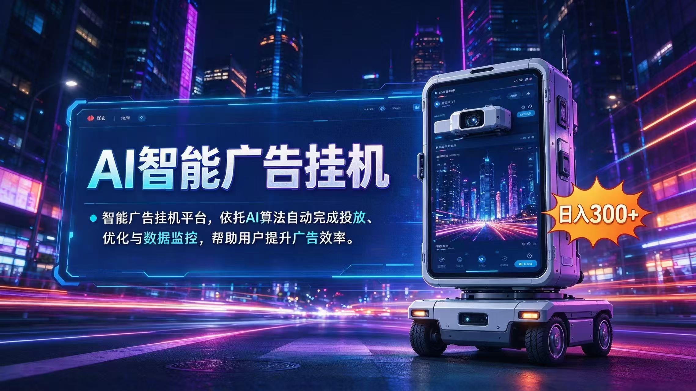 （20936期）AI 智能广告挂机｜AI 自动运行，轻松托管广告任务网创吧-网创项目资源站-副业项目-创业项目-搞钱项目网创吧
